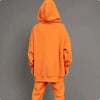 Y2K Cyber Outfit Sets Y2K Orange Tracksuit