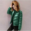 Y2K Cyber Coats & Jackets Green / S Y2K Parkas Puffer Jacket