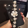 Y2K Cyber Mobile Phone Cases Black / iPhone 7 Y2K Pearl Flower Phone Case