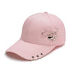 Y2K Cyber Hats Pink Y2K Piercing Ring Hats