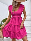 Y2K Pink Lace Dress