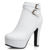 Y2K Platform Ankle Boots