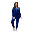 Y2K Plus Size Velour Tracksuit