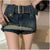 Y2K Pockets Denim Skirt
