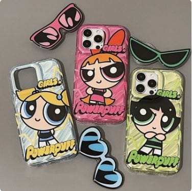 Y2K Powerpuff Girls iPhone Case