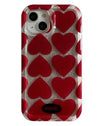 Y2K Cyber Mobile Phone Cases iPhone 11 Y2K Red Hearts iPhone Case