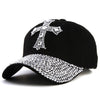 Y2K Rhinestone Cross Hat