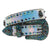 Y2K Rhinestone Studded Skull Belt