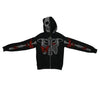 Y2K Rhinestones Butterfly Skeleton Hoodie