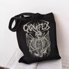 Y2K Skeleton Graphic Tote Bag