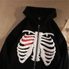 Y2K Skeleton Hoodie