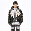 Y2K Skeleton Puffer Jacket