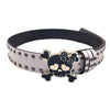 Y2K Skull Belt