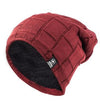 Y2K Cyber Hats Red Y2K Skullies Knit Beanie