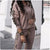 Y2K Cyber Outfit Sets Brown / S Y2K Sports Hooded Tracksuit