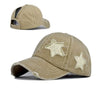 Y2K Cyber Hats Brown Y2K Star Crafted Denim Hats