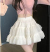 Y2K Cyber Skirt Y2k Sweet Mini Skirt