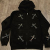 Y2K Cyber Coats & Jackets S Y2K Zip Cross Jacket