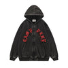 Y2K Zip Up Hoodie Mens