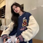 Y2K Navy Blue Varsity Jacket Y2K Navy Blue Varsity Jacket