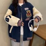 Y2K Navy Blue Varsity Jacket Y2K Navy Blue Varsity Jacket