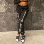 Y2K Skeleton Joggers