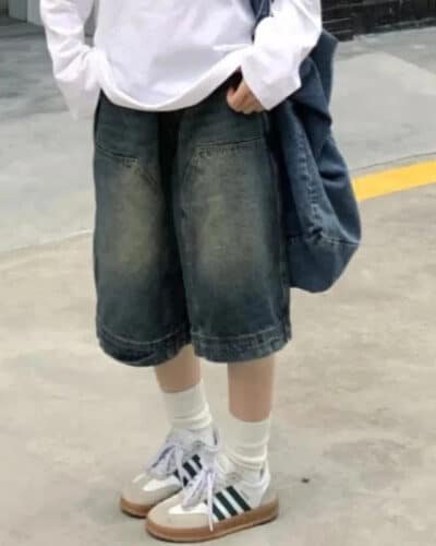 Y2k Vintage Streetwear Short